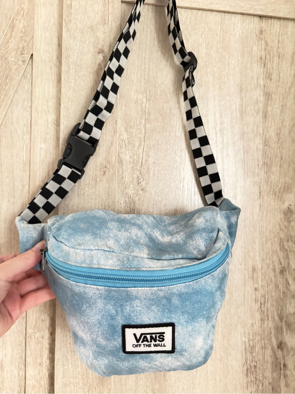Vans Ward Tie Dye Crossbody Bag | Retro Checkerboard